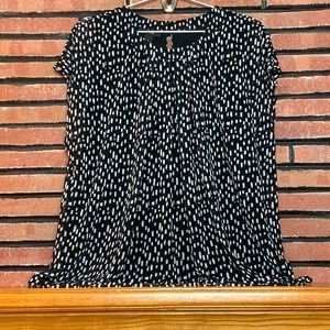 Alfani Cap Sleeve Blouse SZ - L